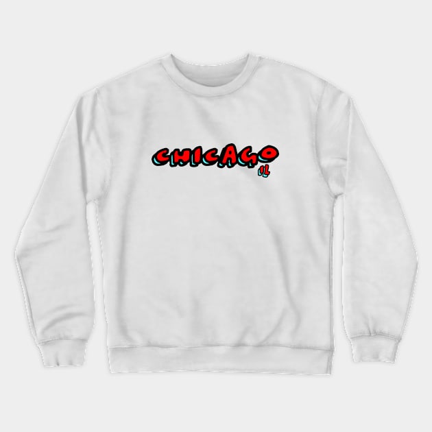 Chicago Crewneck Sweatshirt by eddien